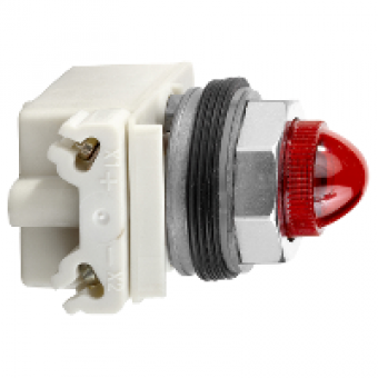 9001KP35R9 - PILOT LIGHT 28V 30MM TYPE K +OPTIONS, Schneider Electric