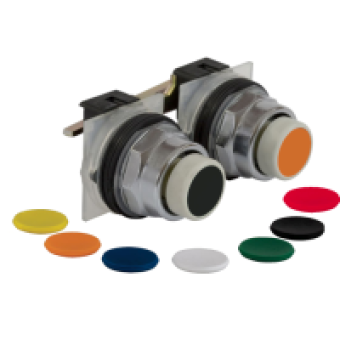9001KR11UH1H1 - PUSH BUTTON 600VAC 10A 30MM T-K, Schneider Electric