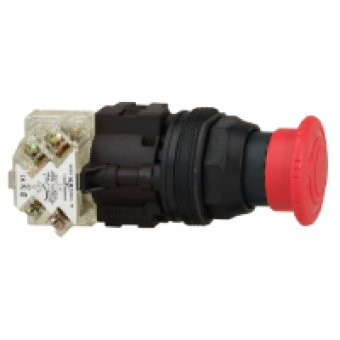 9001KR16H13 - 30mm TTR Mushroom 1 C/O, Schneider Electric