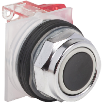 9001KR1BH6 - PUSH BUTTON 600VAC 10A 30MM T-K, Schneider Electric