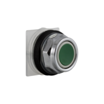 9001KR1G - PUSHBUTTON OPERATOR 30MM TYPE K +OPTIONS, Schneider Electric