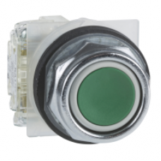 9001KR1GH5 - PUSHBUTTON 600VAC 10A 30MM TYPE K, Schneider Electric