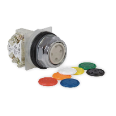 9001KR1UH13 - PUSHBUTTON 600VAC 10A 30MM TYPE K, Schneider Electric