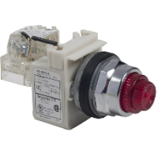 9001KR24RH6 - PUSH BUTTON 600VAC 10A 30MM T-K, Schneider Electric