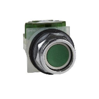 9001KR2GH5 - PUSH BUTTON 600VAC 10A 30MM T-K, Schneider Electric