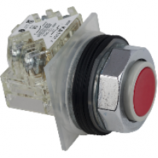 9001KR3RH13 - PUSH BUTTON 600VAC 10A 30MM T-K, Schneider Electric