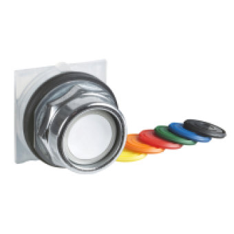 9001KR3U - 30MM PUSH BUTTON NO GUARD, Schneider Electric
