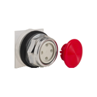 9001KR4R - PUSHBUTTON OPERATOR 30MM TYPE K +OPTIONS, Schneider Electric