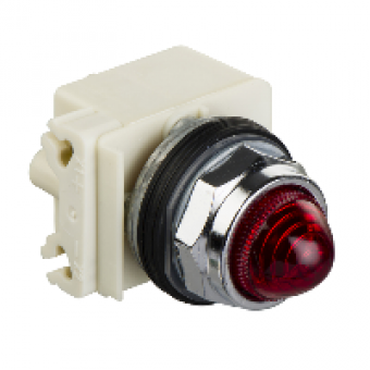 9001KR8P1G - PUSHBUTTON OPERATOR 30MM TYPE K +OPTIONS, Schneider Electric