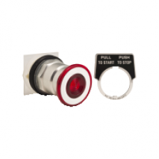 9001KR8R - PUSHBUTTON OPERATOR 30MM TYPE K +OPTIONS, Schneider Electric