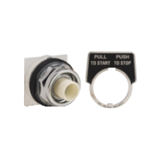 9001KR9 - 30MM PUSH-PULL OPERATOR WITHOUT KNOB, Schneider Electric