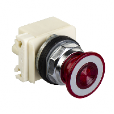 9001KR9P38LRR - PUSHBUTTON OPERATOR 30MM TYPE K +OPTIONS, Schneider Electric
