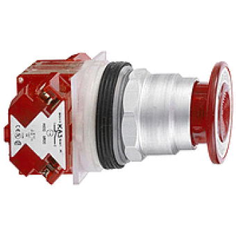 9001KR9R21H6 - PUSH BUTTON 600VAC 10A 30MM T-K, Schneider Electric