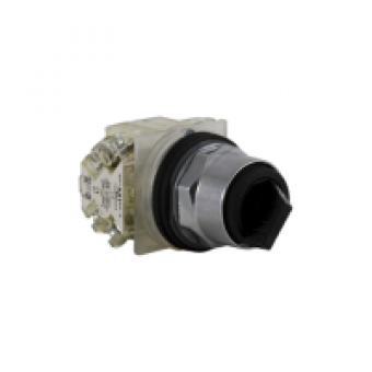 9001KS11BH2 - SELECTOR SWITCH 600VAC 10A 30MM TYPE K, Schneider Electric