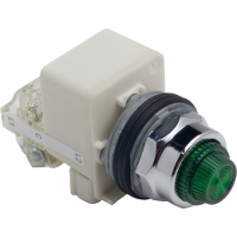 9001KT38LGG31 - PILOT LIGHT 120VAC 30MM TYPE K +OPTIONS, Schneider Electric