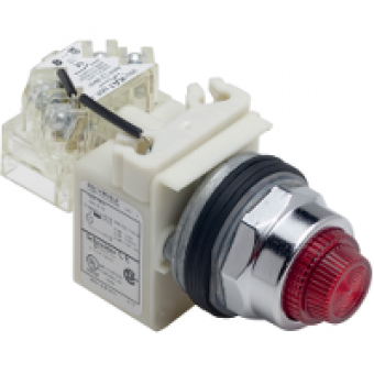 9001KT38LRR31 - PILOT LIGHT 120VAC 30MM TYPE K +OPTIONS, Schneider Electric