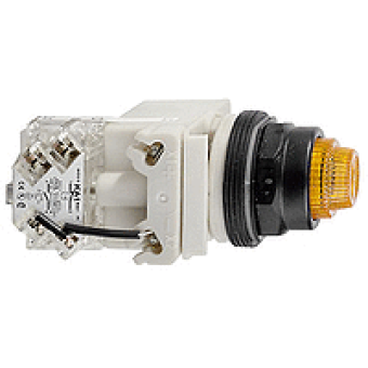 9001KT38LYA31 - PILOT LIGHT 120VAC 30MM TYPE K +OPTIONS, Schneider Electric