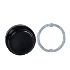 9001KU1 - 30MM BLACK BOOT FOR NON-ILLUM PB, Schneider Electric