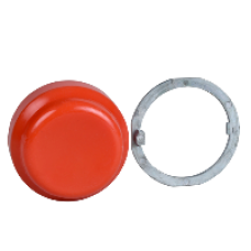 9001KU2 - 30MM RED BOOT FOR NON-ILLUM PB, Schneider Electric