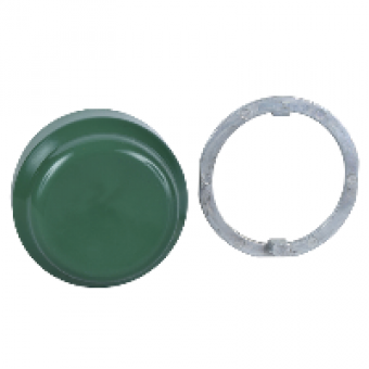 9001KU5 - 30MM GREEN BOOT FOR NON-ILLUM PB, Schneider Electric