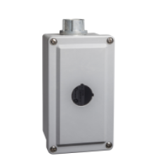 9001KY1 - empty control station - 9001K - aluminium - 1 cut-out Ø 30, Schneider Electric