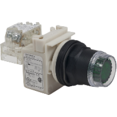 9001SK1L1GH13 - PUSHBUTTON 600VAC 10AMP 30MM SK +OPTIONS, Schneider Electric
