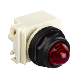 9001SKP1R9 - PILOT LIGHT 120VAC 30MM SK +OPTIONS, Schneider Electric