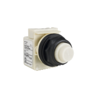 9001SKP1W31 - PILOT LIGHT 120VAC 30MM SK +OPTIONS, Schneider Electric
