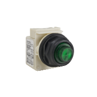 9001SKP38LGG31 - PILOT LIGHT 120V 30MM SK +OPTIONS, Schneider Electric