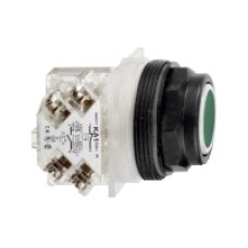 9001SKR1GH5 - PUSHBUTTON 600VAC 10AMP 30MM SK +OPTIONS, Schneider Electric