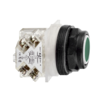 9001SKR1GH5 - PUSHBUTTON 600VAC 10AMP 30MM SK +OPTIONS, Schneider Electric