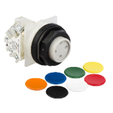 9001SKR3UH13 - PUSHBUTTON 600VAC 10AMP 30MM SK +OPTIONS, Schneider Electric