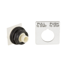 9001SKR9 - 30MM PUSH-PULL OPERATOR WITHOUT KNOB, Schneider Electric
