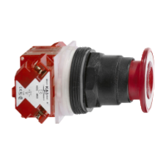 9001SKR9RH13 - PUSHBUTTON 600VAC 10AMP 30MM SK +OPTIONS, Schneider Electric