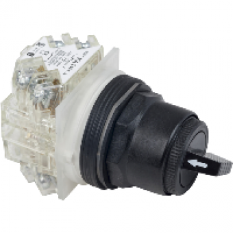 9001SKS11BH2 - SELECTOR SWITCH 600VAC 10A 30MM SK, Schneider Electric