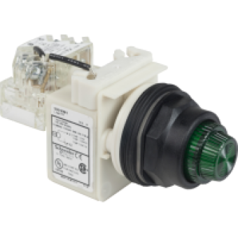 9001SKT1G31 - PILOT LIGHT 120VAC 30MM SK +OPTIONS, Schneider Electric