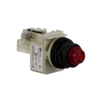 9001SKT1R31 - PILOT LIGHT 120VAC 30MM SK +OPTIONS, Schneider Electric