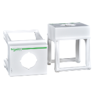 A9A15151 - DIN rail mounting base - Ø 22 mm units - for control and signalling unit, Schneider Electric