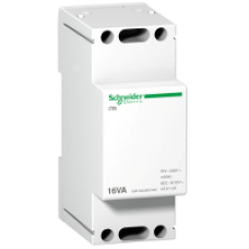 A9A15212 - Acti 9 modular bell transfomer iTR - 230 V 50..60 Hz - output 8..12 V - 16 VA, Schneider Electric