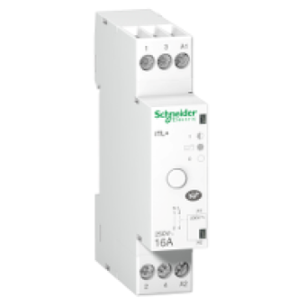 A9C15032 - impulse relay iTL+ - 1P+N - 1NO - 16A - coil 230 VAC 50Hz, Schneider Electric