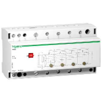 A9C15906 - CDSc - single phase load-shedding contactor - 4 channels, Schneider Electric