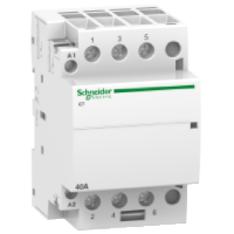 A9C20643 - iCT 40A 3NO 220...240V 60Hz contactor, Schneider Electric