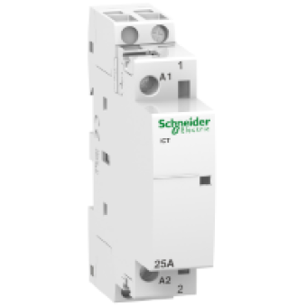 A9C20731 - iCT 25A 1NO 230...240V 50Hz contactor, Schneider Electric