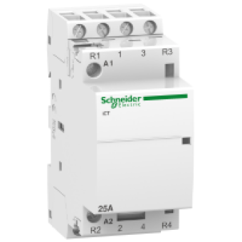 A9C20838 - iCT 25A 2NO 2NC 220...240V 50Hz contactor, Schneider Electric