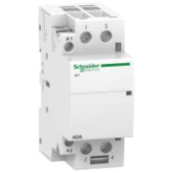 A9C20842 - contactor iCT - 2 poles - 2 NO - 40 A - 220..240 V AC, Schneider Electric