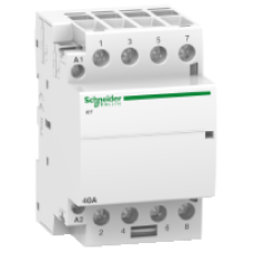 A9C20844 - contactor iCT - 4 poles - 4 NO - 40 A - 220..240 V AC, Schneider Electric