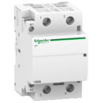 A9C20882 - iCT 100A 2NO 220...240V 50Hz contactor, Schneider Electric