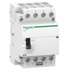 A9C21144 - iCT 40A 4NO 24V 50Hz MO contact, Schneider Electric