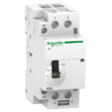 A9C21162 - iCT 63A 2NO 24V 50Hz MO contact, Schneider Electric