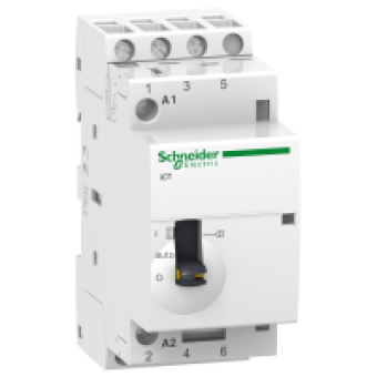 A9C21833 - iCT 25A 3NO 220...240V 50Hz MO contact, Schneider Electric